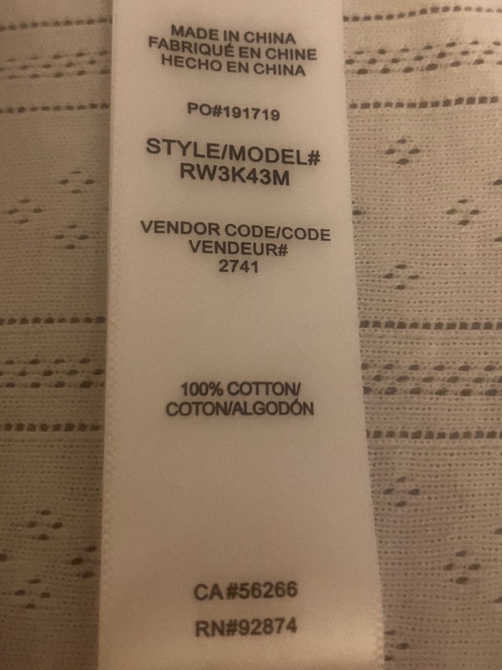 Splendid Ribbed Top Size XL White - Picture 8 of 9